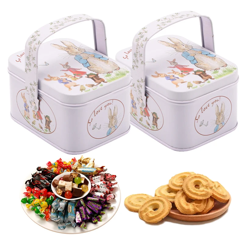 Food Snacks For Baby Shower - Винтажная банка для печенья с кроликом