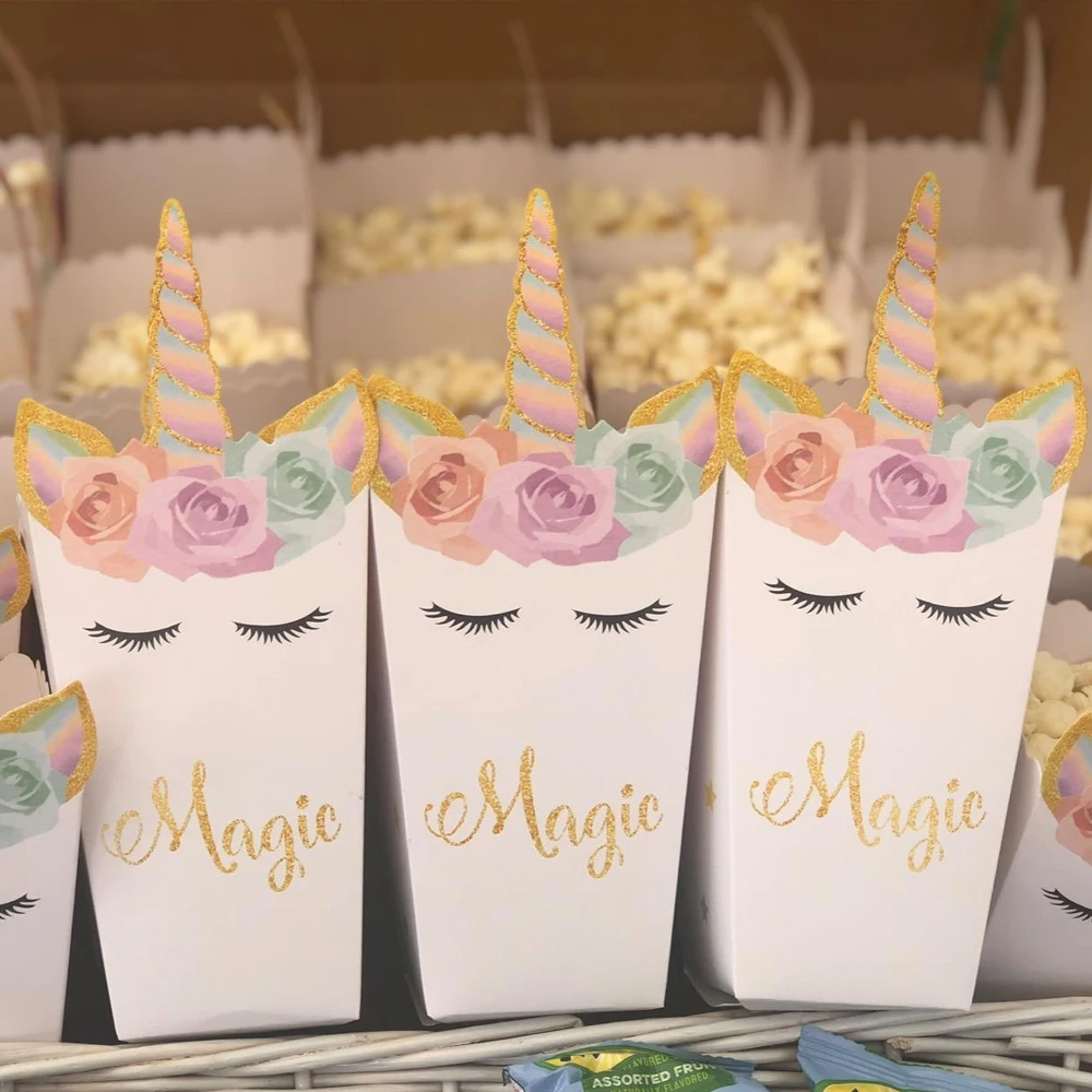 6/12 шт., коробка для попкорна – обзор и цена Food Snacks For Baby Shower