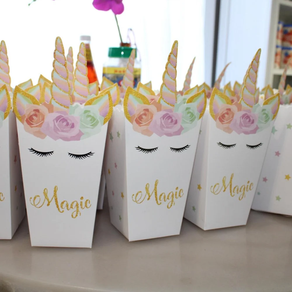 6/12 шт., коробка для попкорна – обзор и цена Food Snacks For Baby Shower